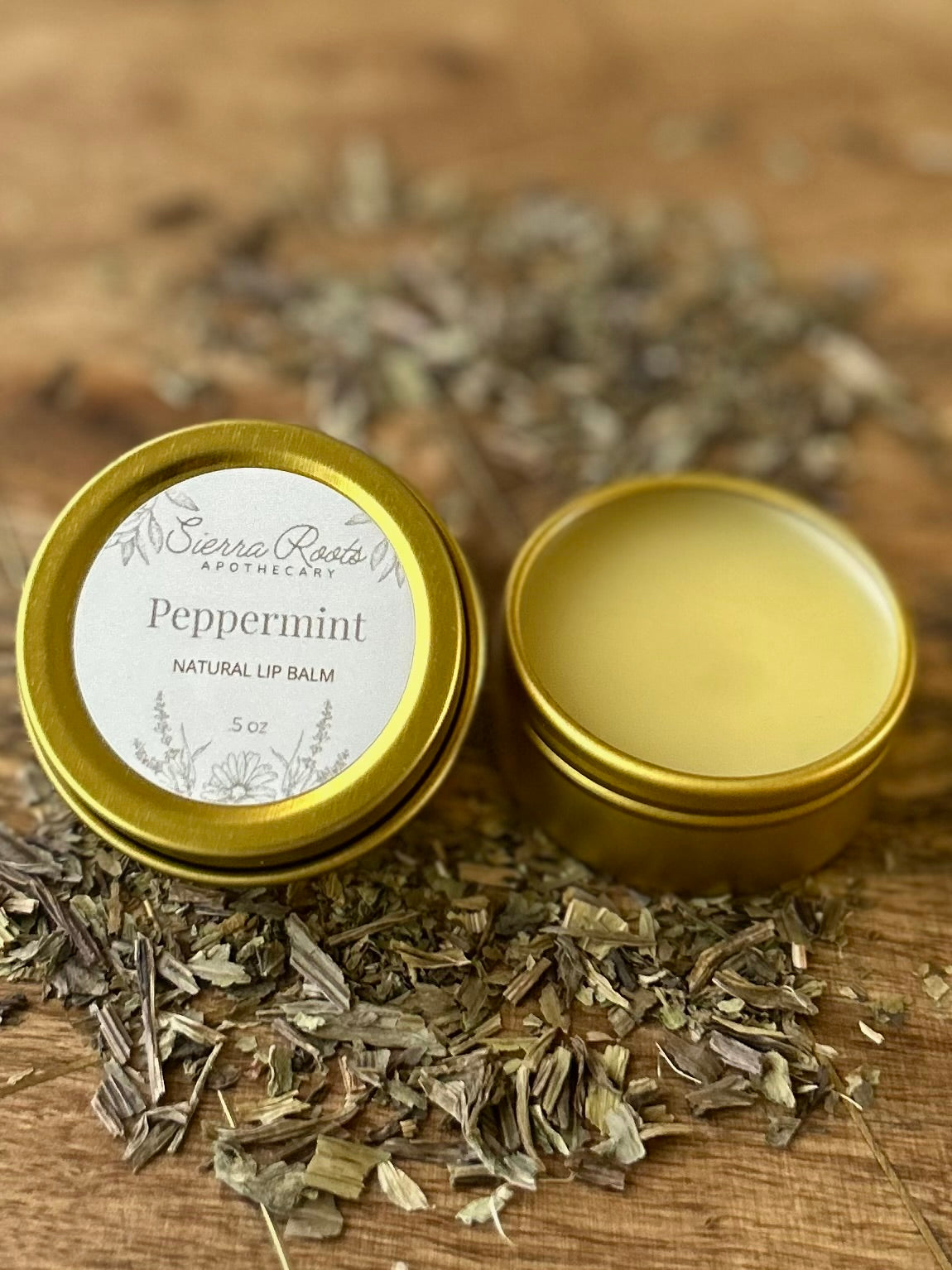 Mint Lip Balm – Sierra Roots Apothecary