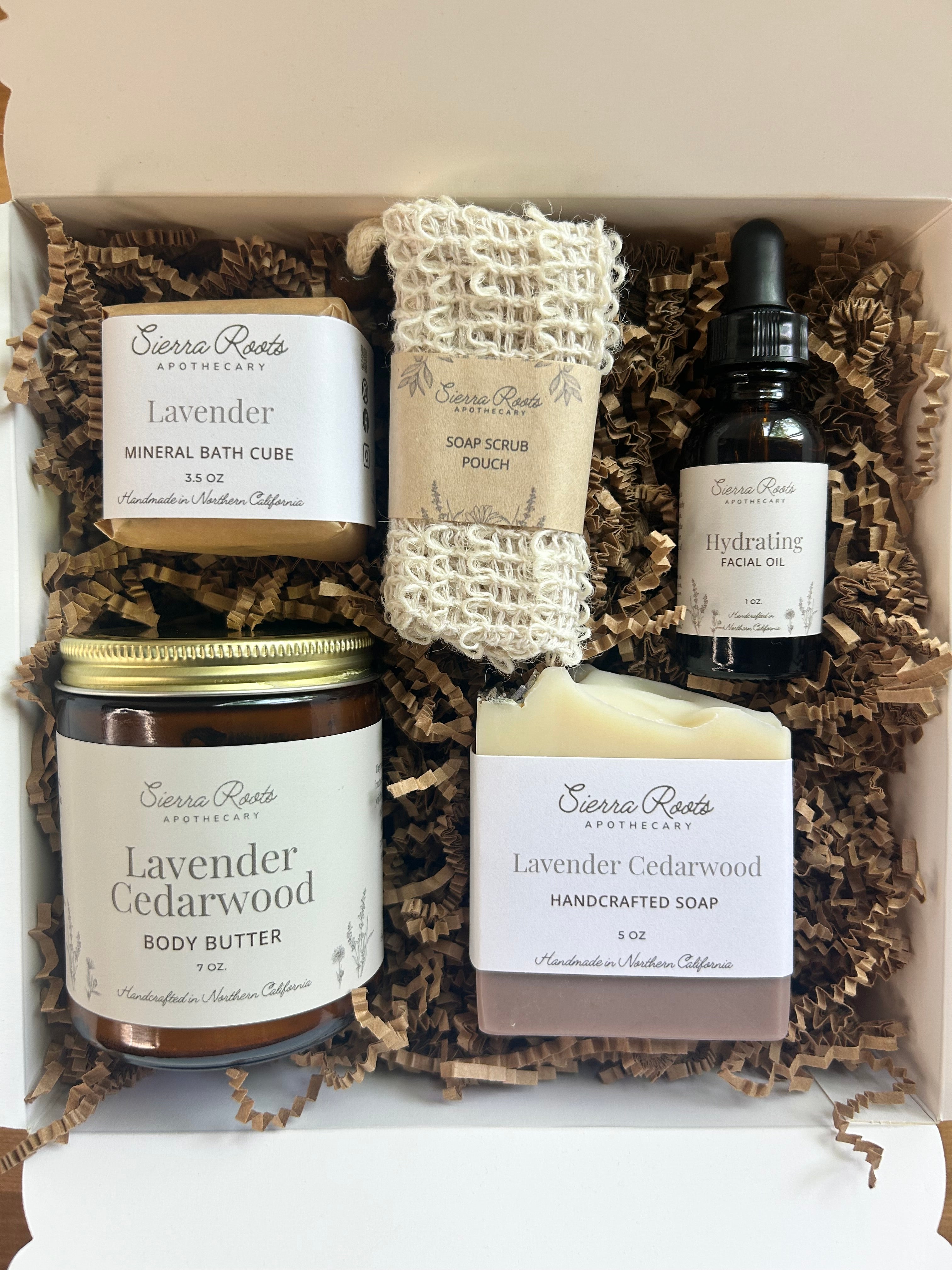 Lavender Gift Box – Sierra Roots Apothecary